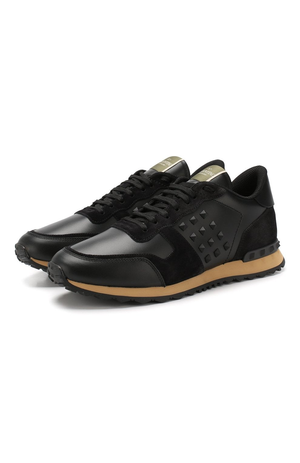 Valentino Garavani Rockrunner Sneakers Black (Pre-Loved)
