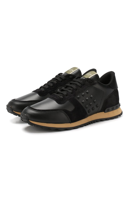 Valentino Garavani Rockrunner Sneakers Black (Pre-Loved)