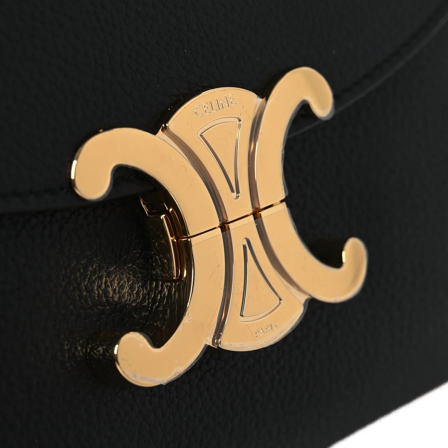Celine Teen Nino Grained Calfskin Top Handle Bag 