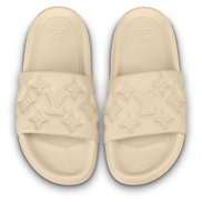 Louis Vuitton Miami Sliders Beige 