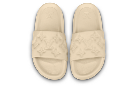 Louis Vuitton Miami Sliders Beige "Unworn"