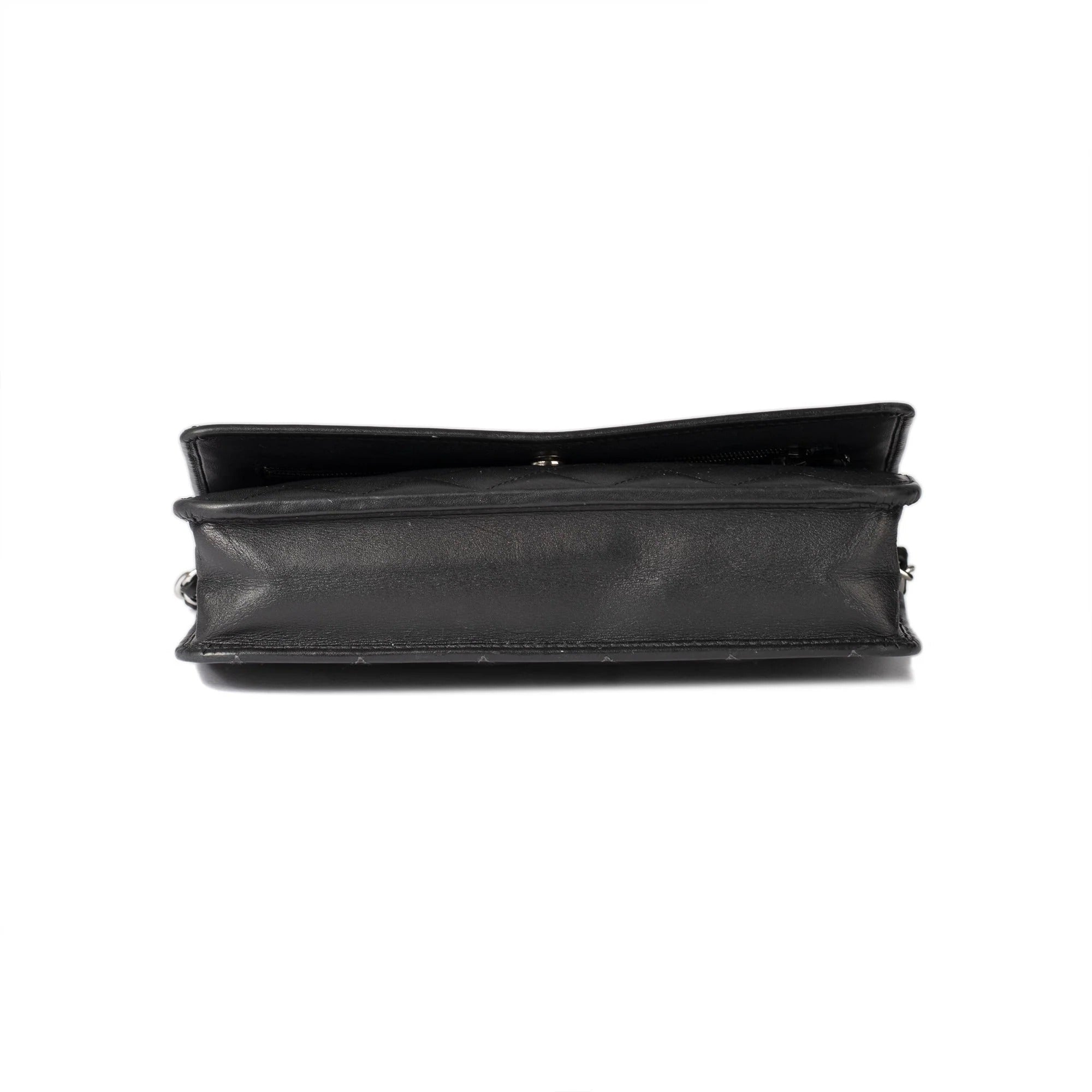 Chanel Leather Handbag Black 