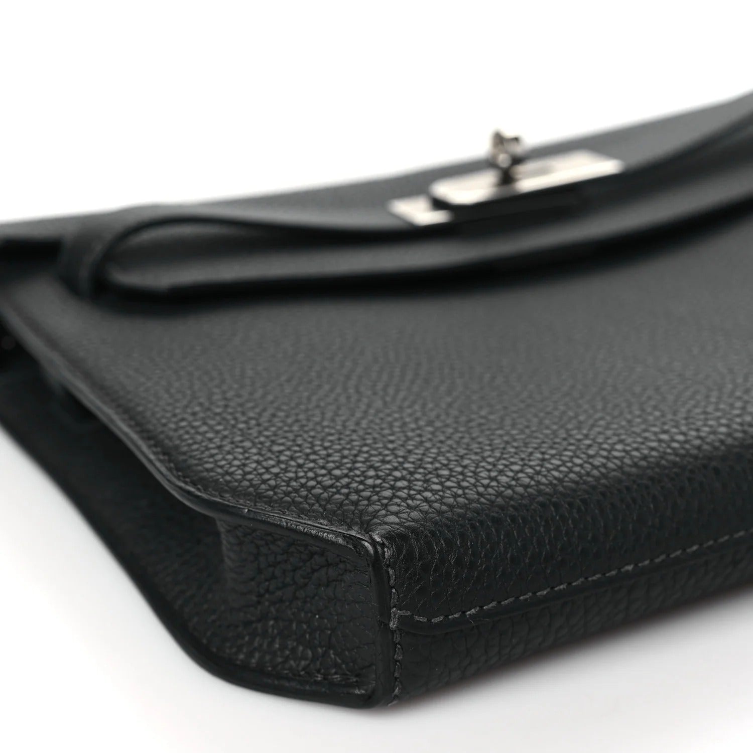 Hermès Kelly Depeches Pouch So Black Monochrome 