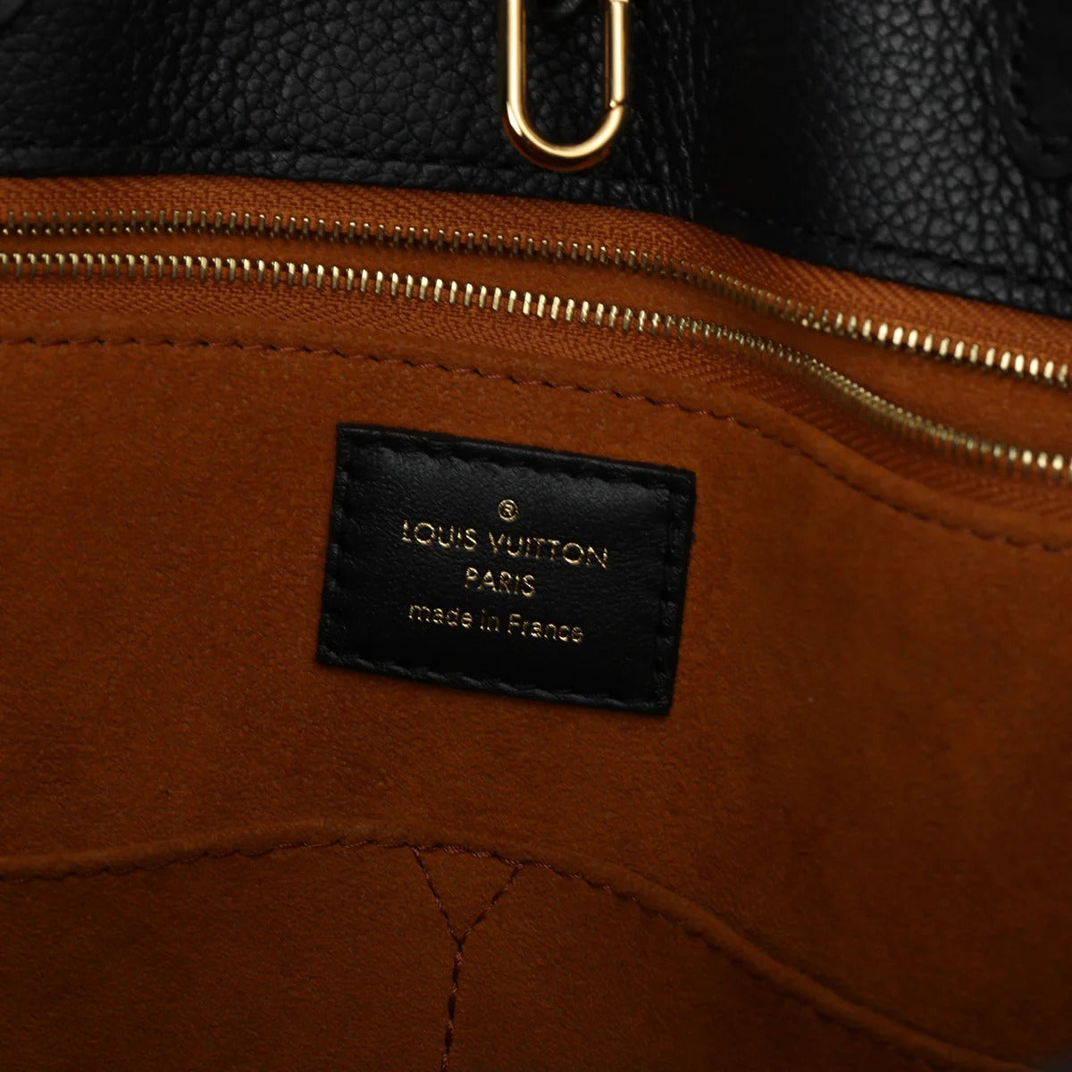 Louis Vuitton Onthego MM Black Monogram Empreinte Leather (Pre-Loved)