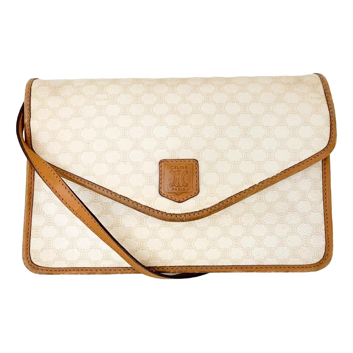 Celine Macadam Triomphe Canvas Two-Way Shoulder Bag (Pre-Loved)