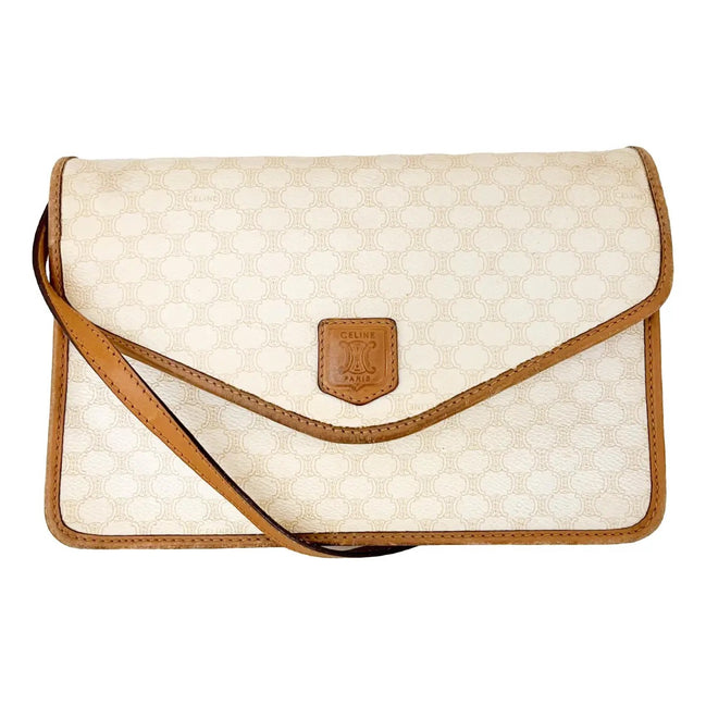 Celine Macadam Triomphe Canvas Two-Way Shoulder Bag (Pre-Loved)