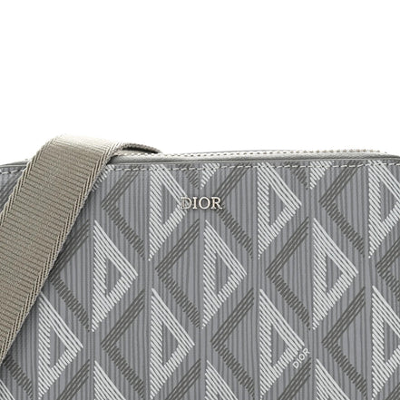 Dior CD Diamond Pouch Bag Grey Coated Canvas "Unworn"