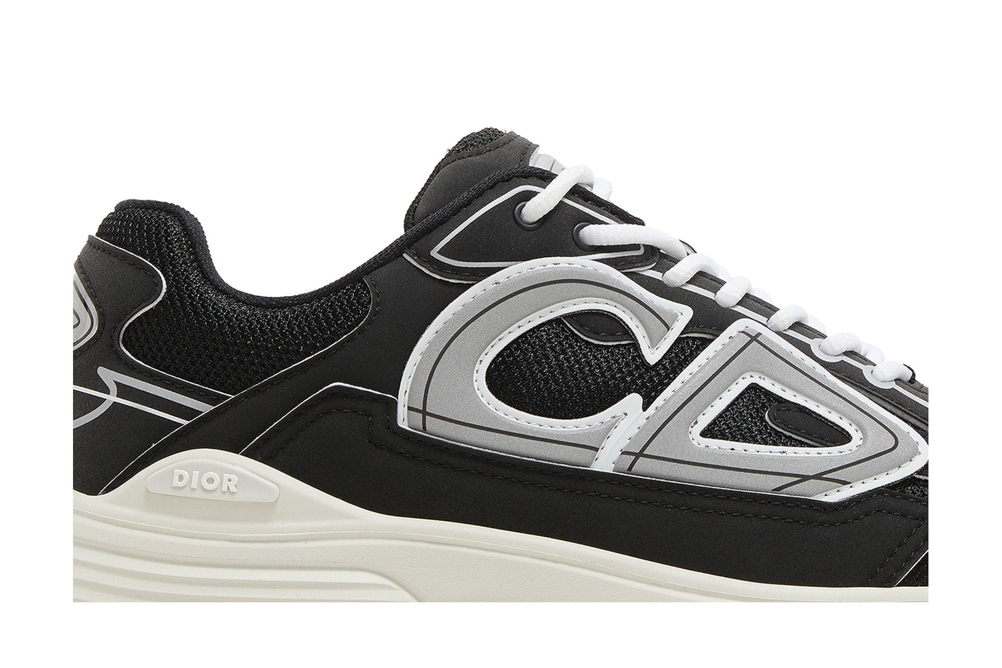 Dior B30 Technical Mesh and Leather Low-Top Sneakers 