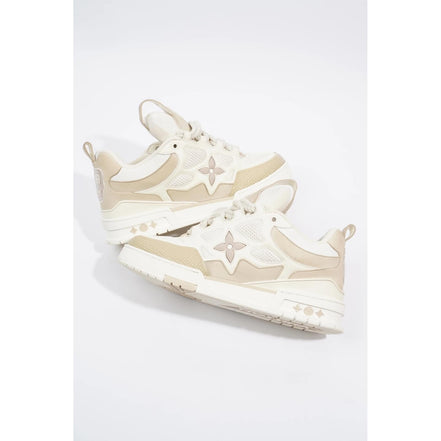 Louis Vuitton Beige and White Skate Sneakers "Unworn"