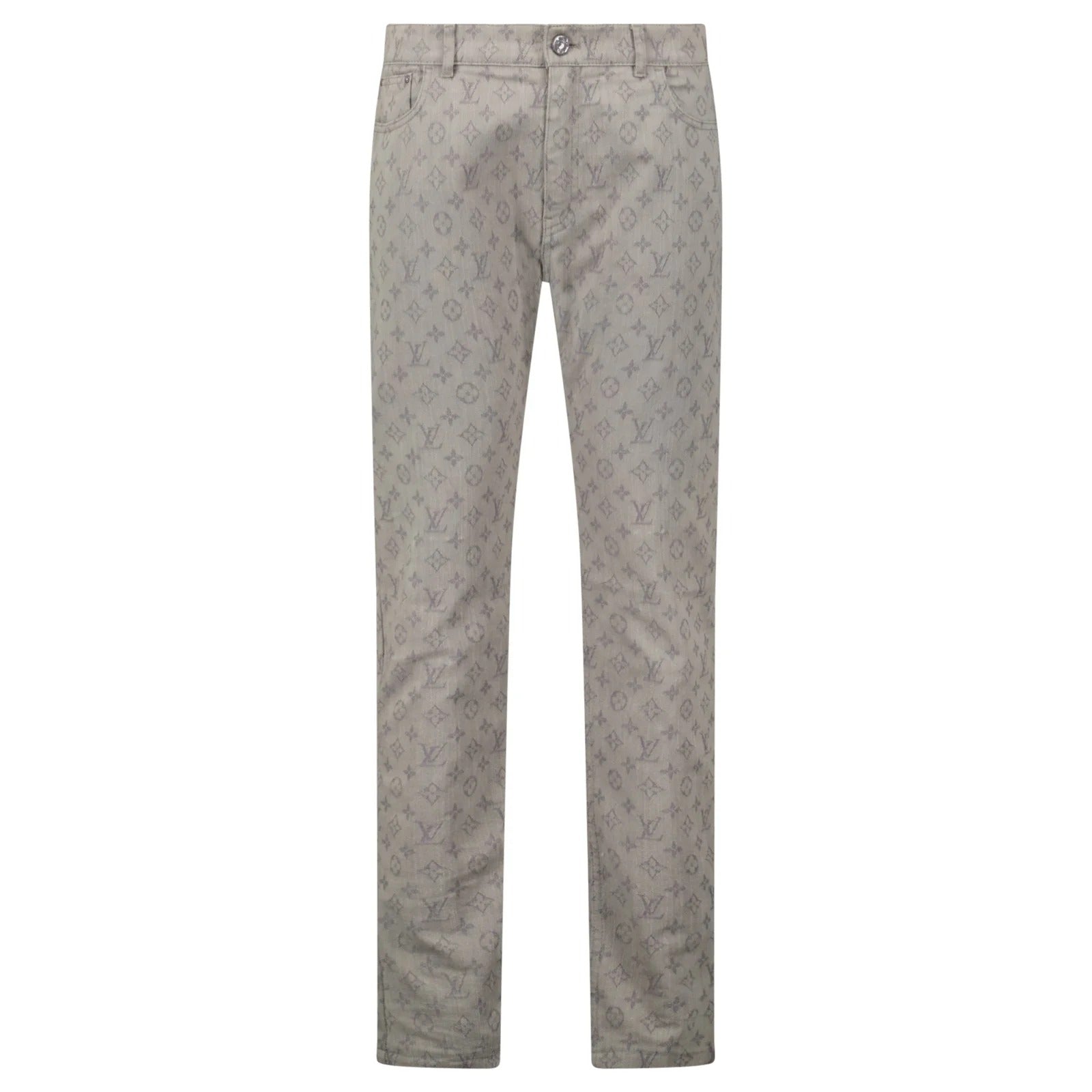 Louis Vuitton Monogram Grey Jeans Size L (34) “Never Owned”