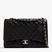 Chanel Jumbo Classic Double Flap Black Caviar GHW 