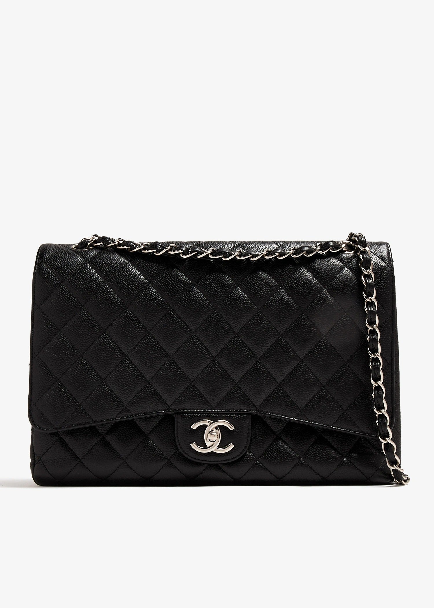 Chanel Jumbo Classic Double Flap Black Caviar GHW 