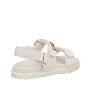 Dior White Woven Dioract Sandals 