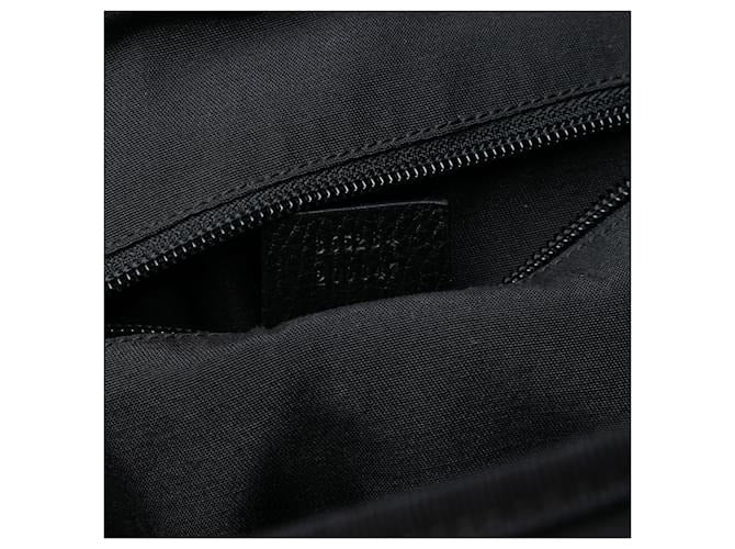 Gucci Black GG Nylon Monogram Backpack 