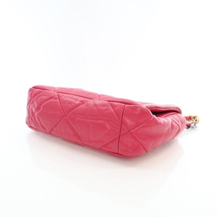 Chanel 19 Medium Flap Bag Pink Lambskin 