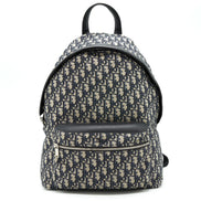 Dior Blue Oblique Jacquard Rider Backpack 