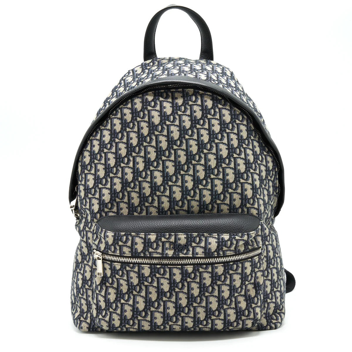 Dior Blue Oblique Jacquard Rider Backpack 
