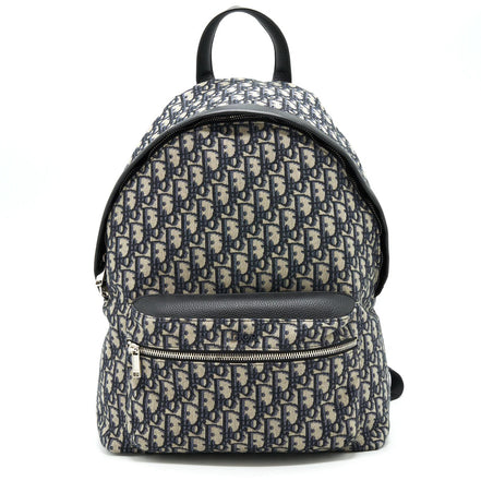 Dior Blue Oblique Jacquard Rider Backpack "Unworn"