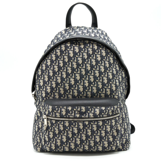 Dior Blue Oblique Jacquard Rider Backpack "Unworn"