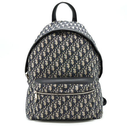 Dior Blue Oblique Jacquard Rider Backpack "Unworn"