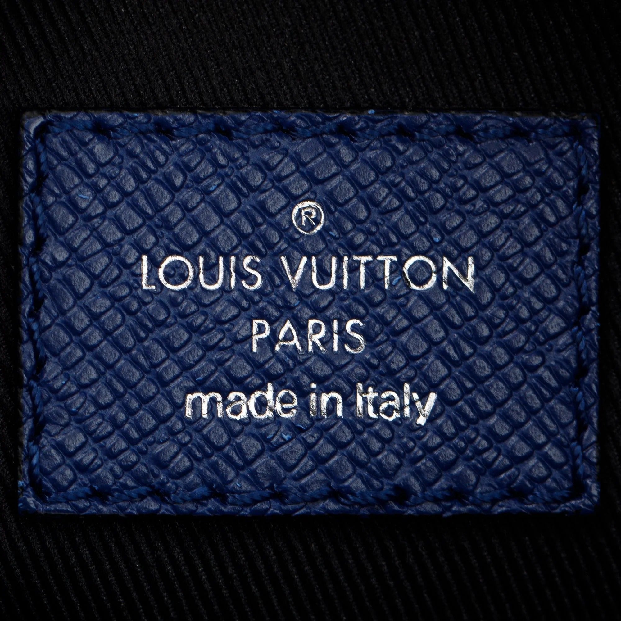 Louis Vuitton Blue Outdoor Messenger Bag 
