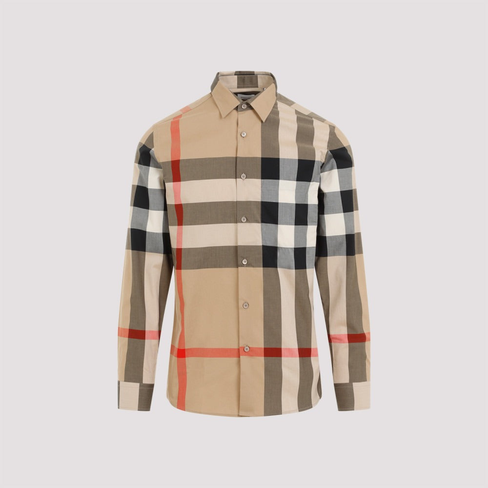 Burberry Classic Check Long-Sleeve Shirt (Pre-Loved)