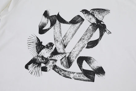 Rare Louis Vuitton Dove T-Shirt White (Pre-Loved)