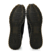 Louis Vuitton Black Damier Knit Run Away Sneakers (Pre-loved)