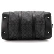 Gucci Savoy Medium Duffel Bag 45cm Black GG Supreme (Pre-Loved)
