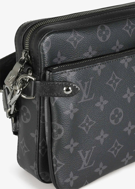 Louis Vuitton Trio Messenger Monogram Eclipse "Unworn"