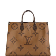 Louis Vuitton Onthego GM Monogram & Monogram Reverse Canvas (Pre-Loved)