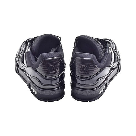 Louis Vuitton Black Patent LV Trainers "Unworn"