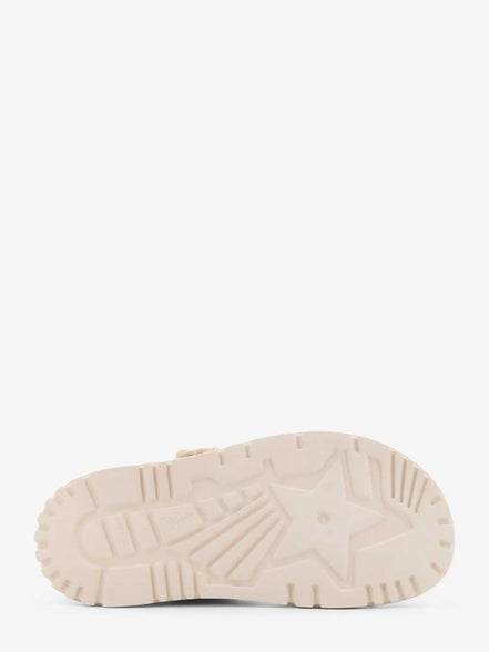 Dior White Woven Dioract Sandals "Unworn"