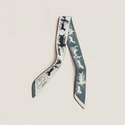 Hermès Rare Leather Trim Twilly “Never Owned”