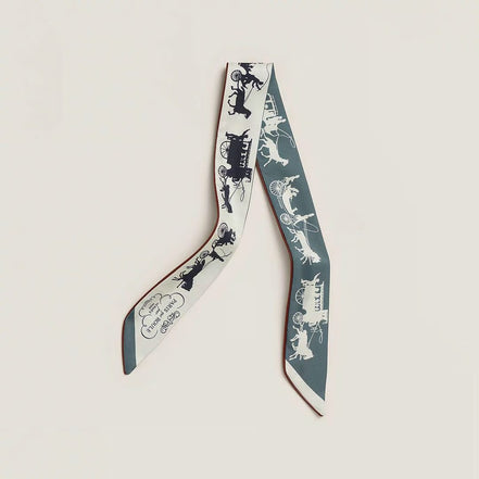 Hermès Rare Leather Trim Twilly “Never Owned”