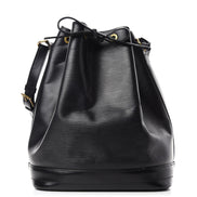 Louis Vuitton Noé Black Epi Leather Bucket Bag 