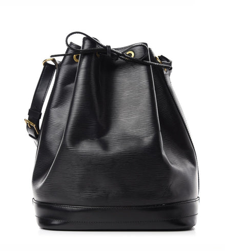 Louis Vuitton Noé Black Epi Leather Bucket Bag "Unworn"