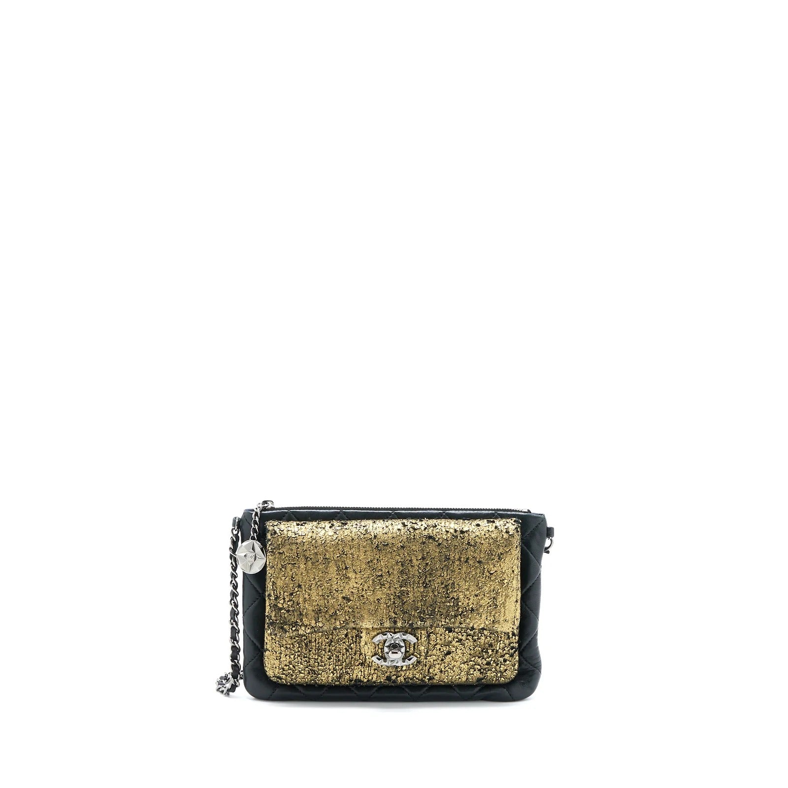 Chanel Mineral Nights Gold Metallic Flap Bag (Pre-Loved)