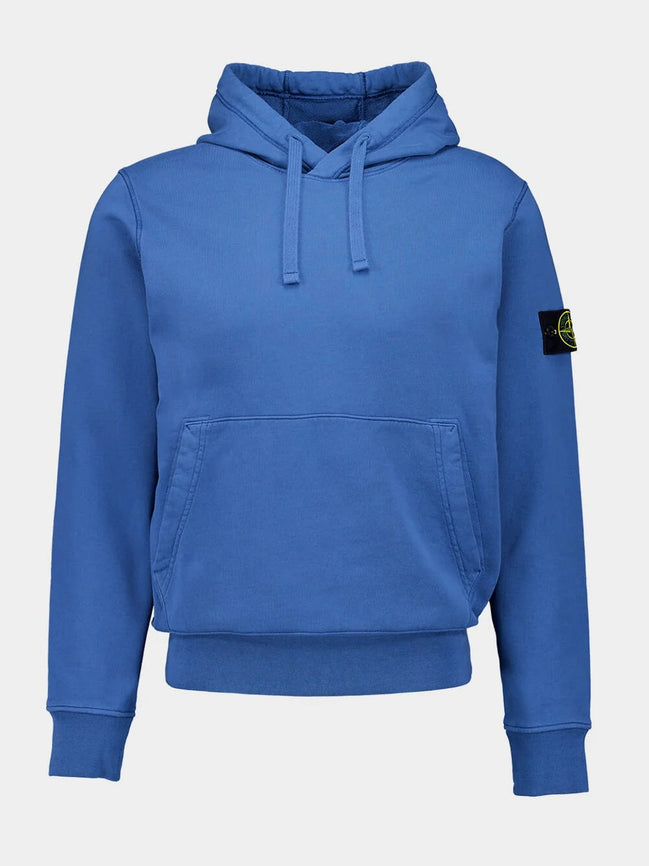 Stone Island Marine Blue Pullover Hoodie (Pre-Loved)