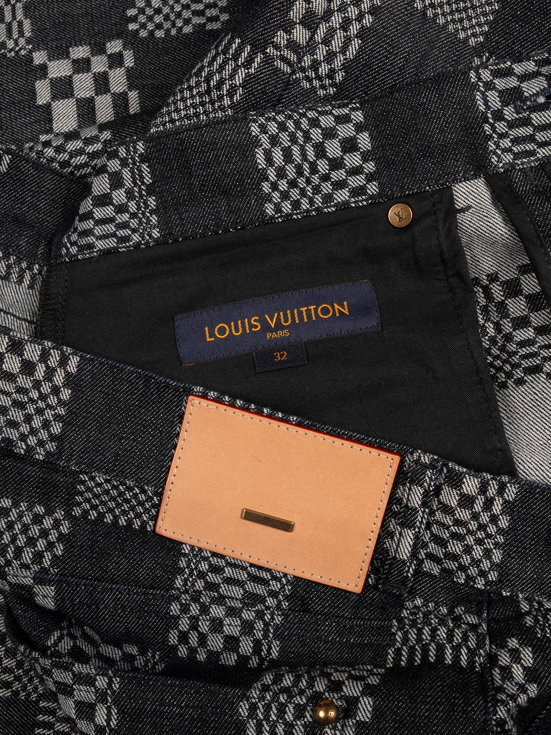 Louis Vuitton Damier Denim Jeans 
