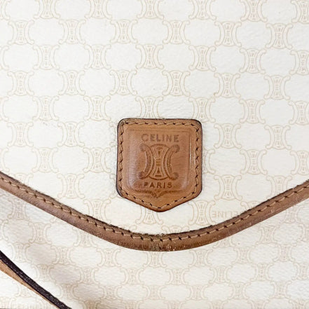 Celine Macadam Triomphe Canvas Two-Way Shoulder Bag (Pre-Loved)