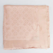 Louis Vuitton Monogram Shine Shawl Rose Gold / Beige 