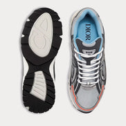 Dior Silver and Grey Technical Mesh B30 Sneakers 