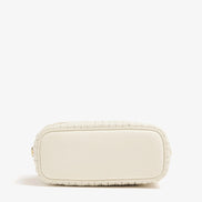 Miu Miu Matelassé Nappa Leather Vanity Case White (Pre-Loved)