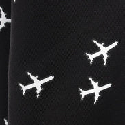 Louis Vuitton Rare Black Planes Logo Hoodie 