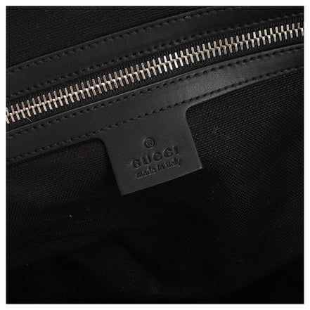 Gucci Savoy Medium Duffel Bag 45cm Black GG Supreme (Pre-Loved)