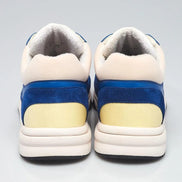 Chanel Suede and Nylon CC Trainers Navy/Grey (Pre-loved)