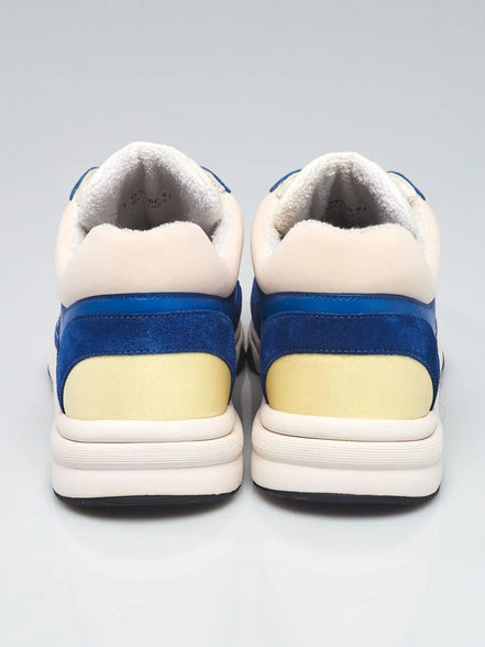 Chanel Suede and Nylon CC Trainers Navy/Grey (Pre-loved)