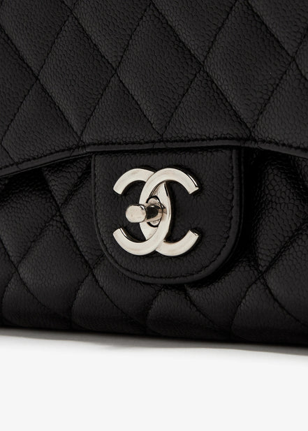 Chanel Jumbo Classic Double Flap Black Caviar GHW "Unworn"