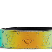 Louis Vuitton Virgil Abloh Monogram Prism Belt 40MM 